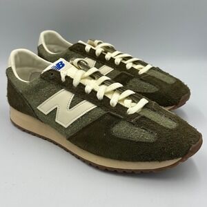New Balance 471 Sneakers Mens 13 Green Brown U471PSA Hairy Suede Gum Sole NIB